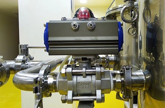 氣動V型球閥